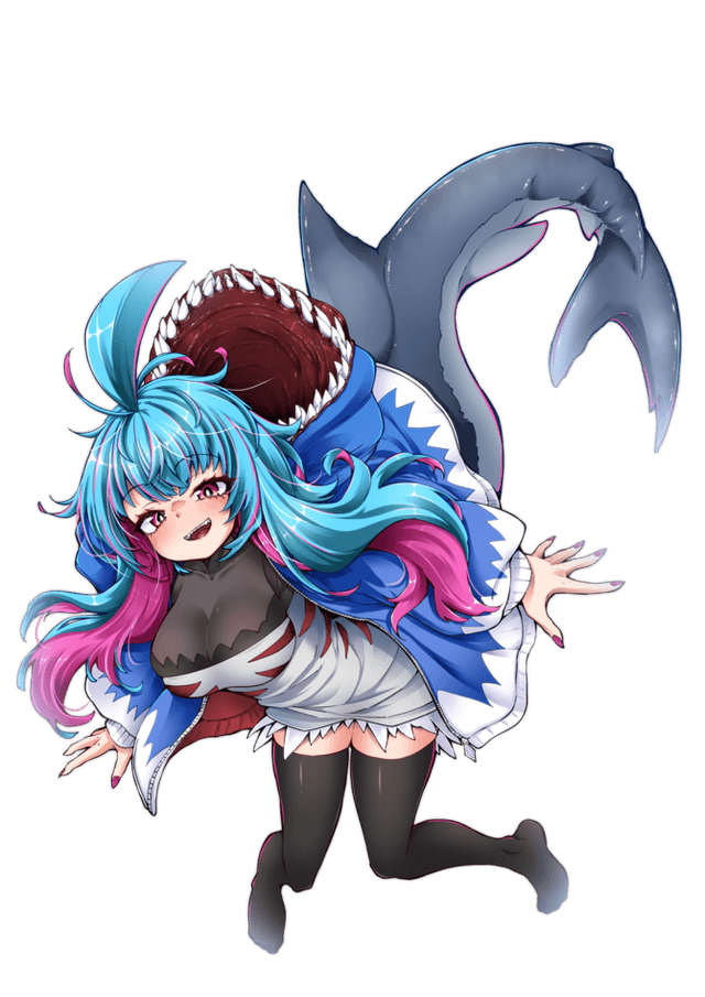 Shark Spiral Entangled Soft