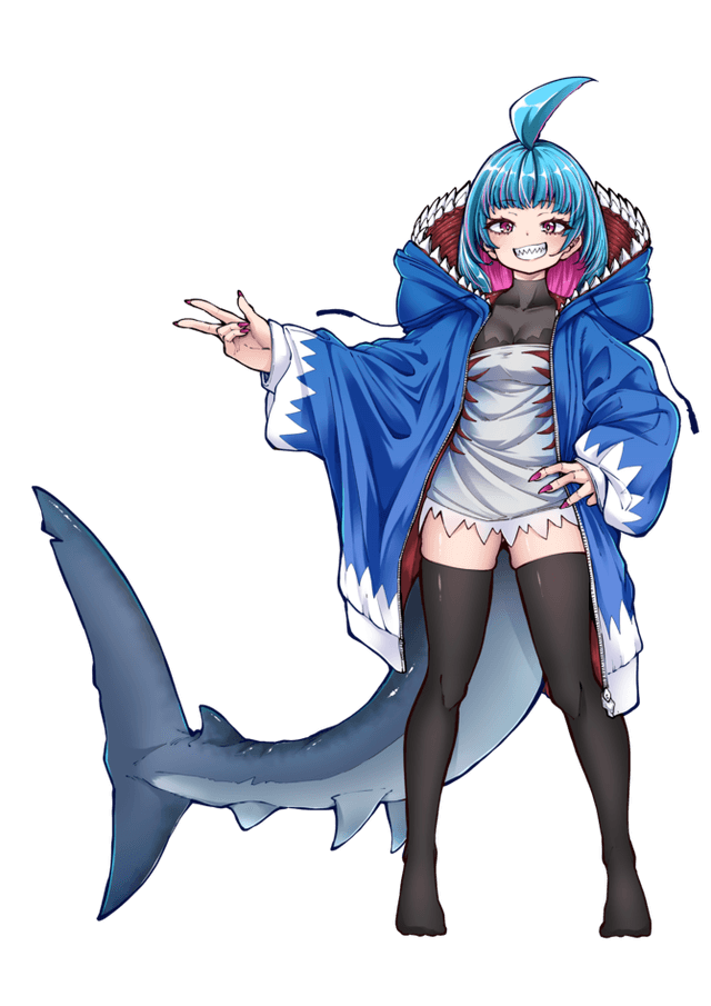 Shark Spiral Squeezing Hard